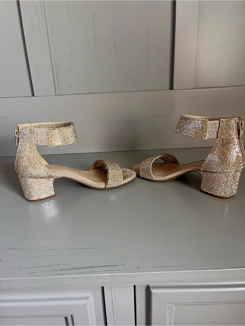 Gianni Bini shimmering gold